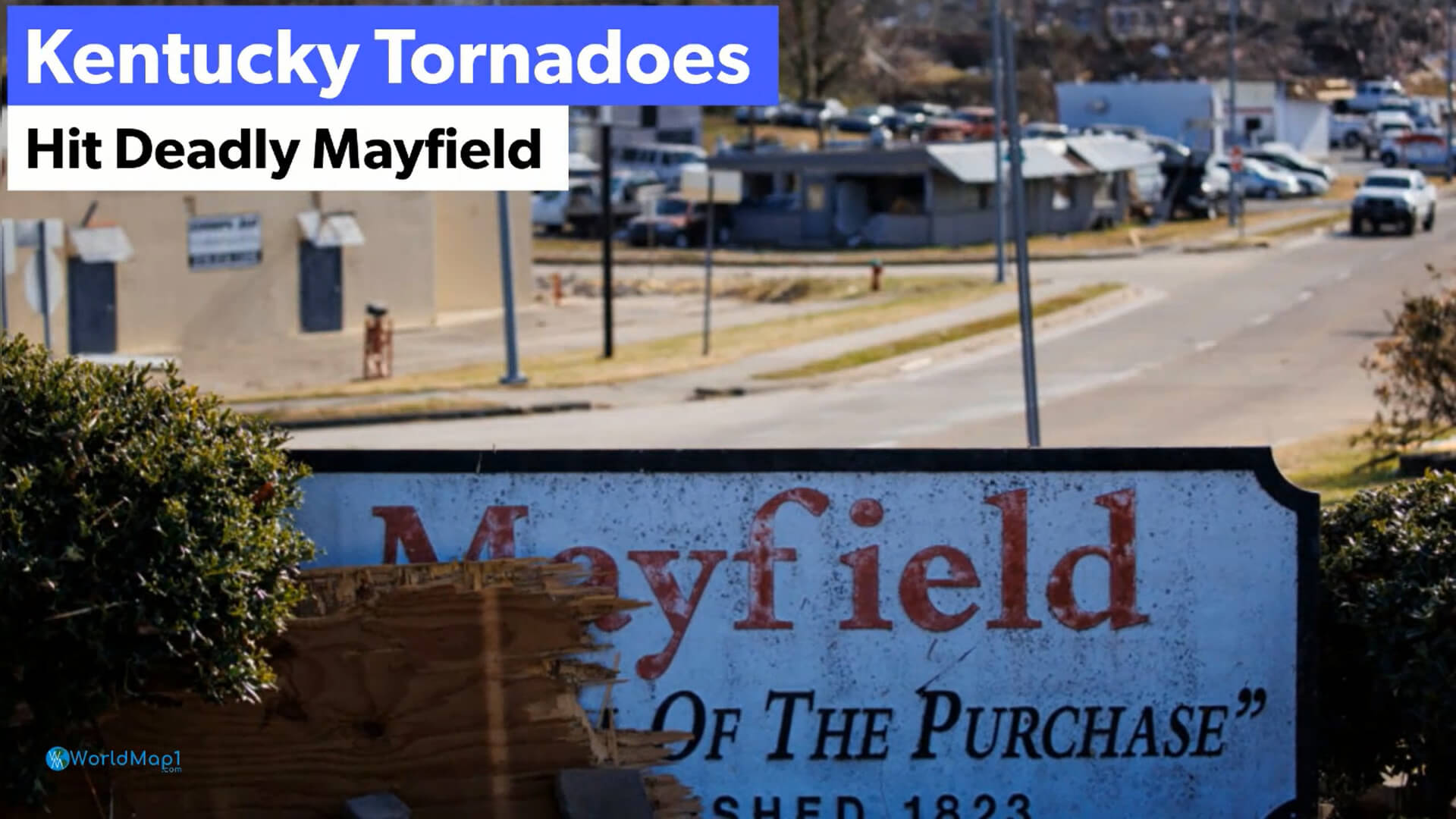 Deadly Kentucky Tornado Damage Mayfield